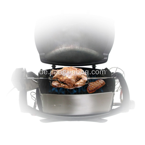 Universal Grill Rotisserie Kit passend für Gasgrill